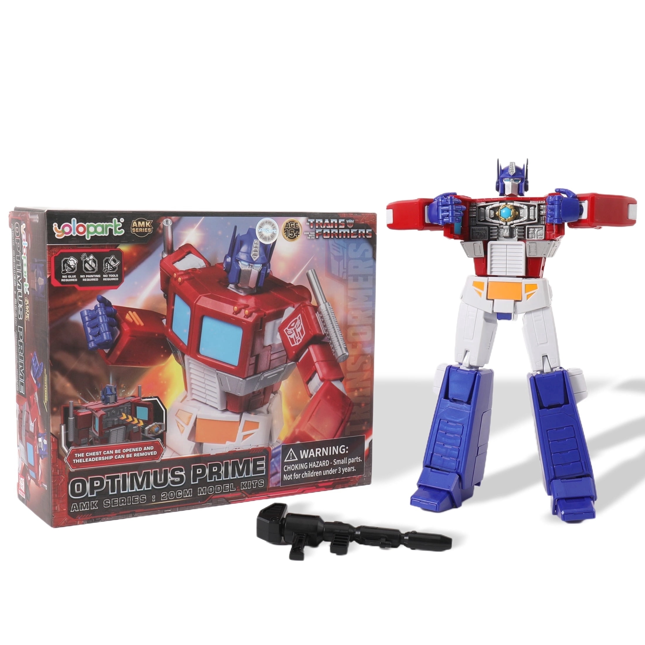 YOLOPARK Transformers G1 Optimus Prime 7.87