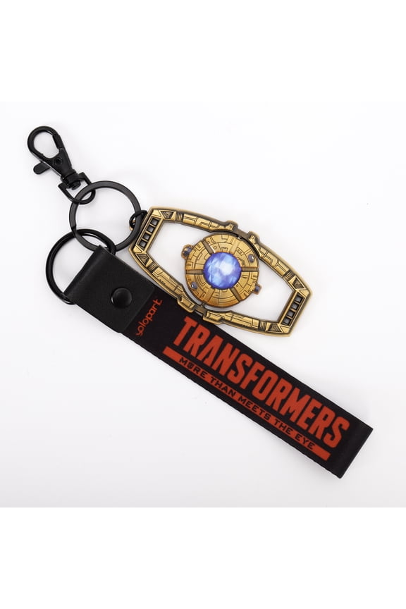 1PC Transformers Car Keychain with Matrix Of Leadership Decorative Accessories, Fabric Keychain Wrist Lanyard Decoration