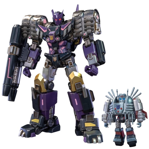 YOLOPARK Transformers Toys Legacy United Comic Universe Tarn and Nickel Action Figure with Magnetic Control LED, Non-Transforming Collectible Model Kit for Ages 15+
