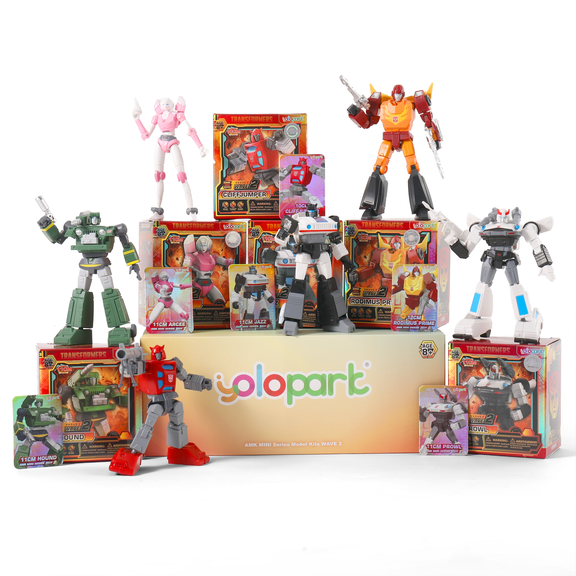 YOLOPARK Transformers Toys, Transformers G1 Action Figures Toy, Mini Autobot Series Model Kit Toys for Kids Age 8+,4.33"