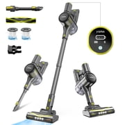 YOMA S18 Cordless Vacuum Cleaner, 6 in 1 Lightweight Stick Vacuum with Detachable Battery, 26Kpa Powerful Suction Vacuum Cleaner for Home Carpet Hardfloor Pet H