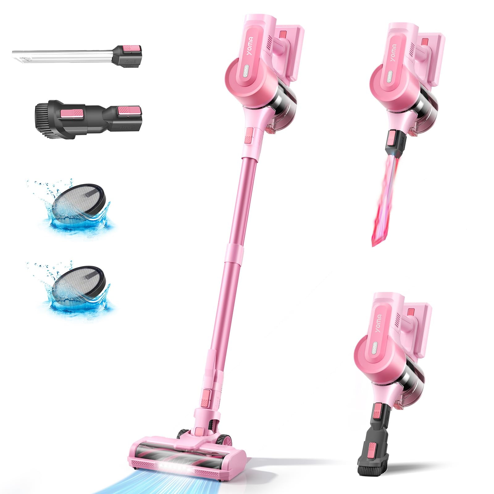 TOPPIN Cordless Stick 2024 Vacuum Cleaner - 23KPa Powerful Suction