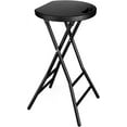 thumbnail image 2 of Soaoo 6 Pcs Folding Bar Stools Folding Chair Stool Foldable 2 of 12