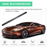 YOMTOVM Car Window VLT Tint Film Professional Film, 29.5in x 22.9ft DIY Automotive Sun Shade Roll, Heat & UV Block and Scratch Resistant, 1%-70% VLT Solar Window Block