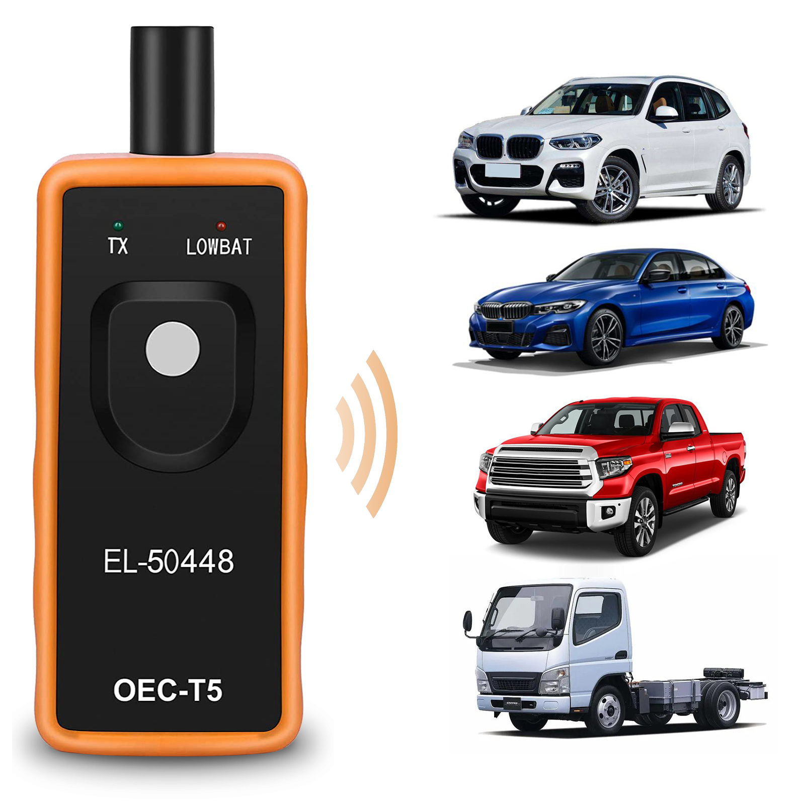 YOMTOVM EL50448 TPMS Relearn Tool for Auto Tire Pressure Monitor