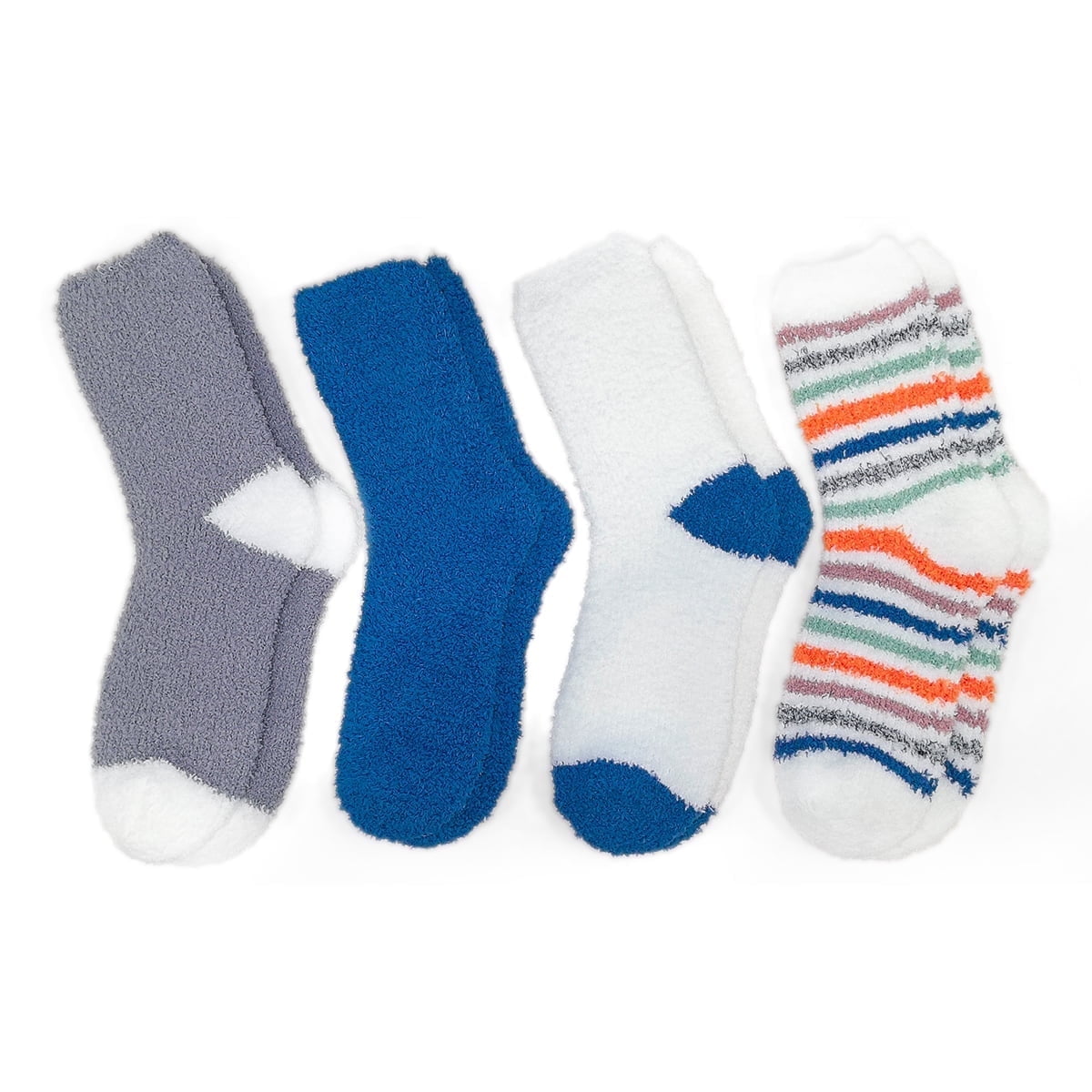 Walmart sales :  Walmart Black Friday Deals 2025 - YOMYM Women's Winter Socks, Fluffy Cozy Crew Socks, Microfiber Elastic Polyester, 4 Pairs, Fits US 6-10