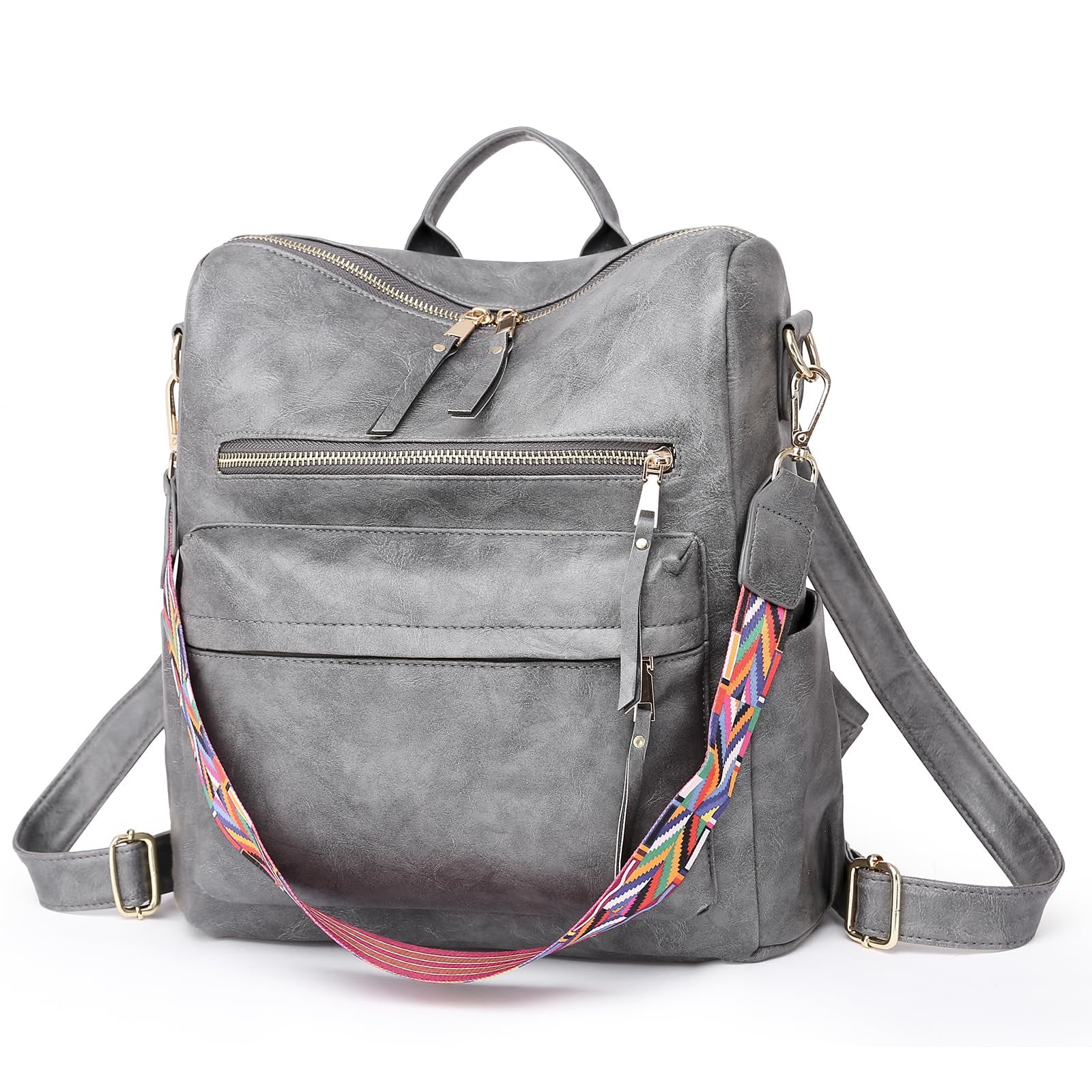 ハンドバッグ Backpack woman Themoire YOMYM Women Backpack Purse for Women Fashion Leather