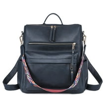 YOMYM Women's Fashion Backpack Purses Multipurpose Design Handbags and Shoulder Bag Leather Women Backpack Travel Bag