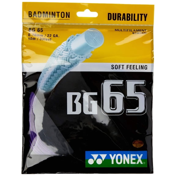 YONEX BG 65 Badminton String Violet 10m