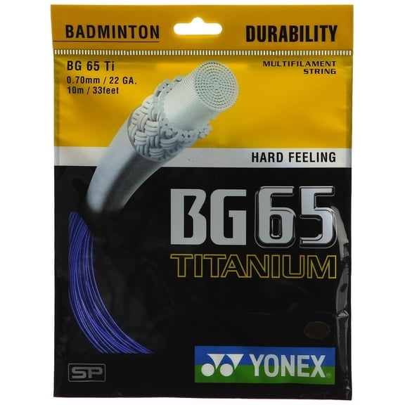 YONEX BG 65Ti Badminton String Blue