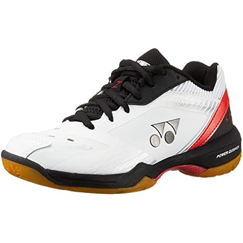 YONEX] Badminton Shoes Power Cushion 65Z White/Red 23.5 cm 