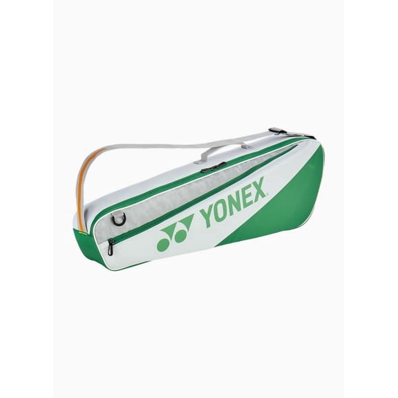YONEX Club 3 Racquet Badminton Bag, White/Green