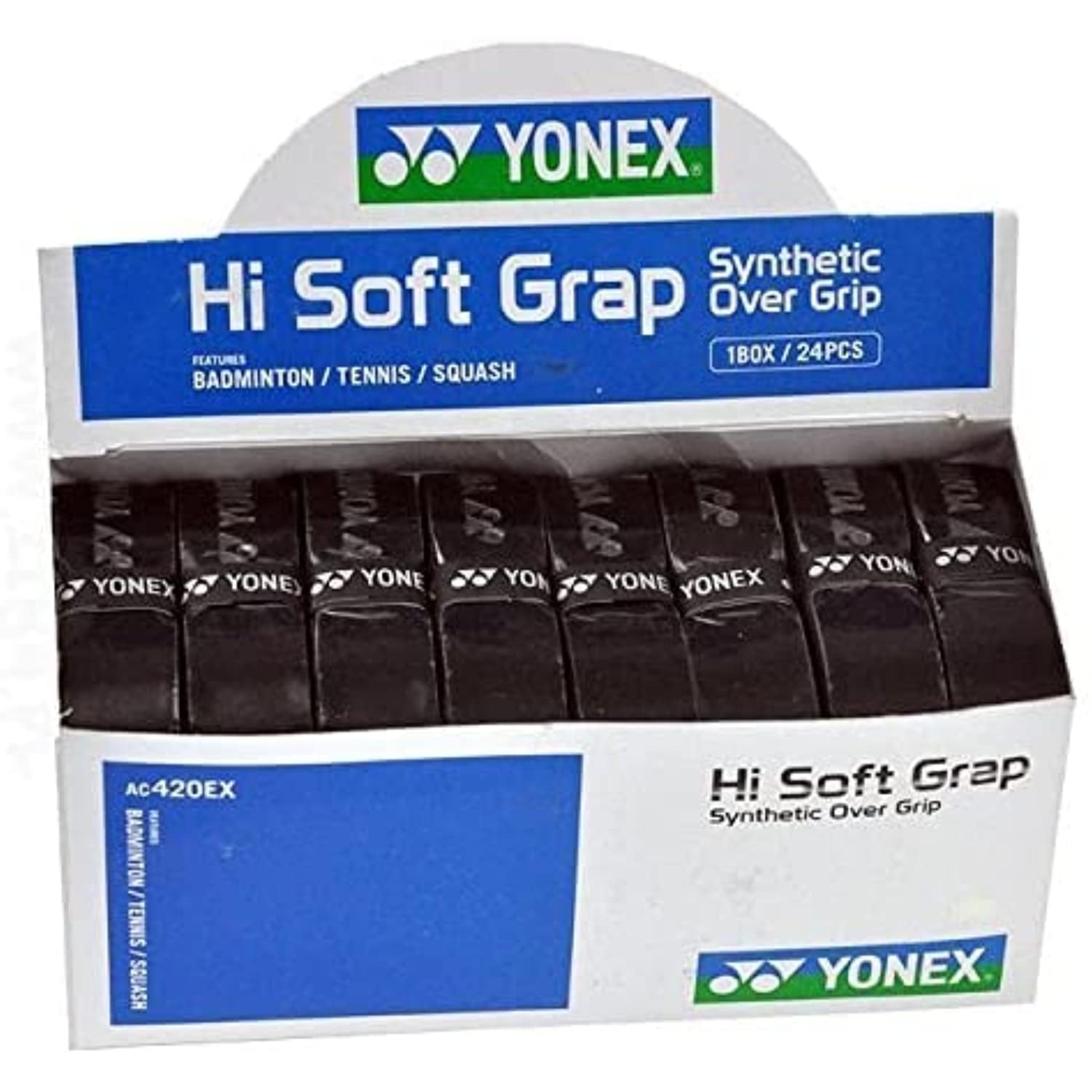 Yonex Hi-Soft Grap Replacement Grip 24 Box (black) by Yonex
