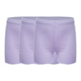 thumbnail image 1 of YONGHS 3 Pack Kids Girls Dance Shorts Safety Breathable Bike Shorts Undershorts for Dance Underdress Purple 2-3, 1 of 6