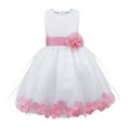 thumbnail image 1 of YONGHS Flower Girls Petals Dress Bridesmaid Wedding Birthday Pageant Princess Party Ball Gown Pink 10, 1 of 5
