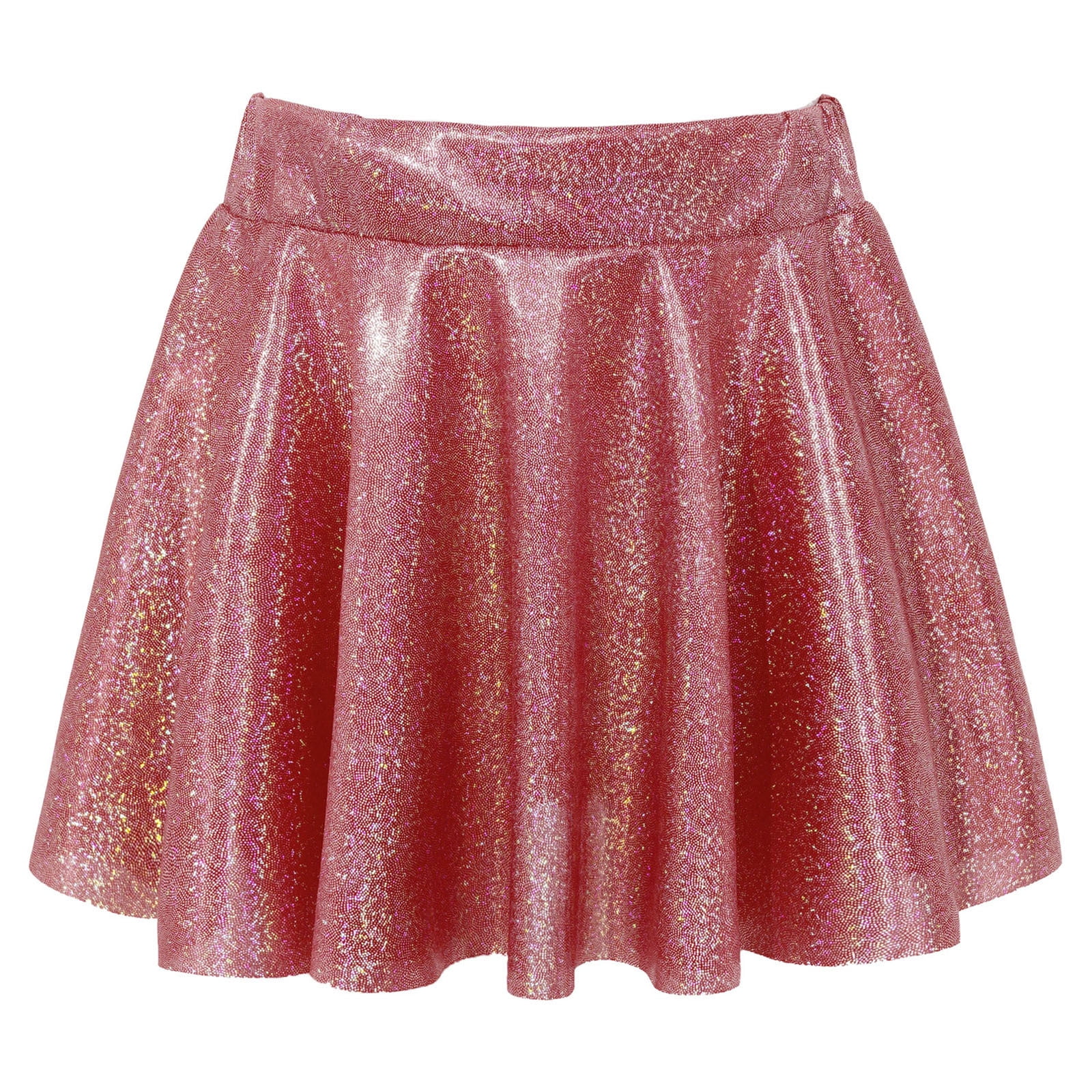 Girls Creamsicle Pleated Metallic Skort main image 0