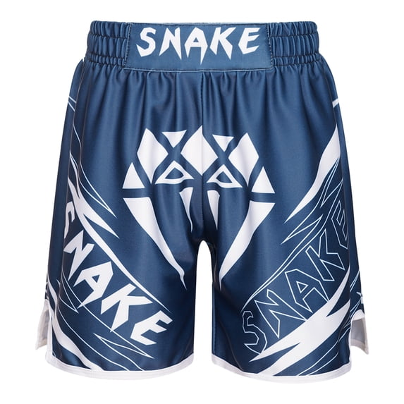 YONGHS Kids Boys Girls Boxing Shorts Muay Thai Kickboxing MMA Gym Training Trunks Type M 7-8
