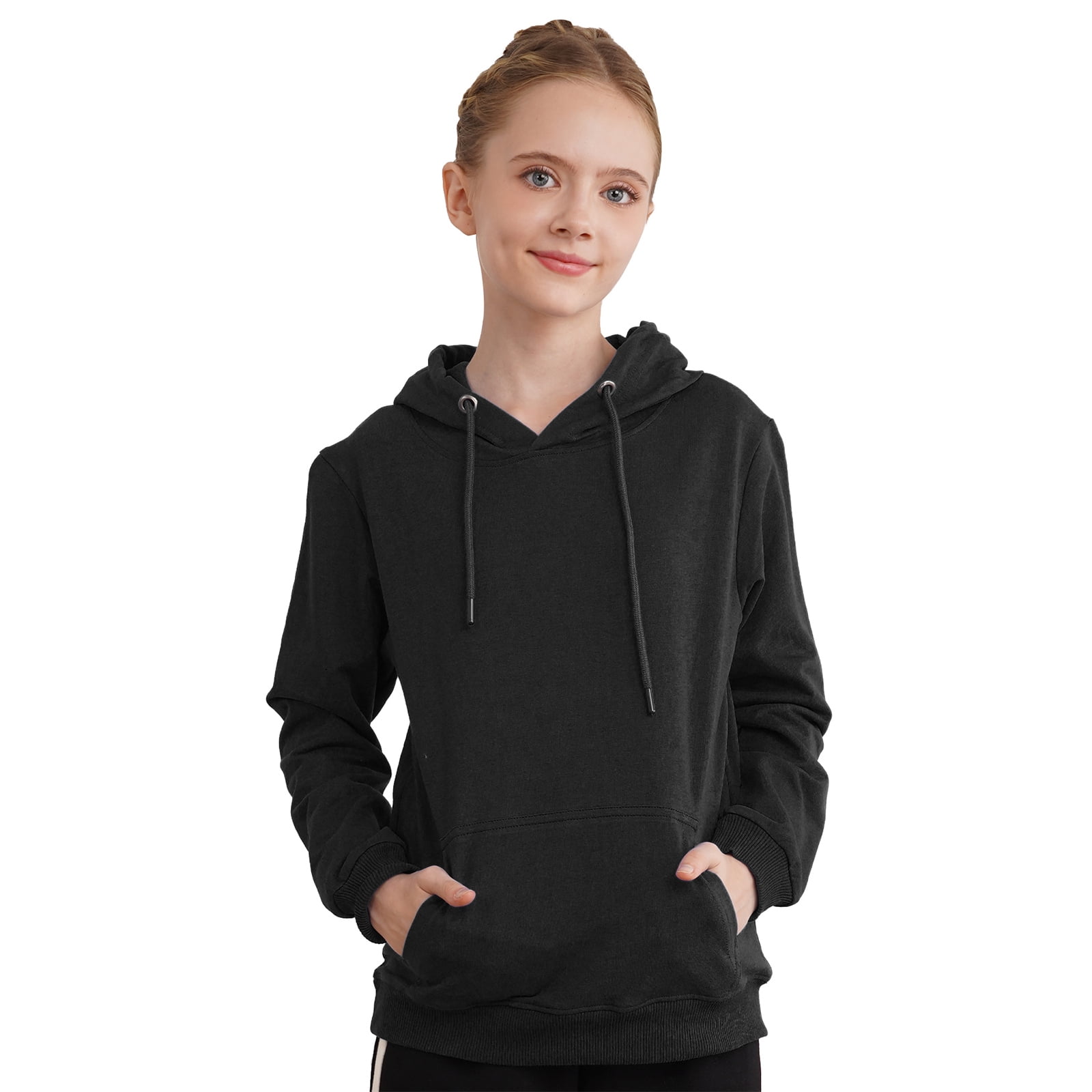 Girls hoodie with drawstring hotsell