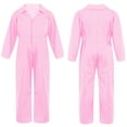 thumbnail image 1 of YONGHS Kids Boys Long Sleeve Coverall Overalls Bodysuit Hip-Hop Jumpsuit 6-16 Pink 8, 1 of 6
