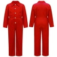 thumbnail image 1 of YONGHS Kids Boys Turndown Collar Mechanic Coveralls Jumpsuit Long Sleeve Halloween Carnival Dress Up, 1 of 5