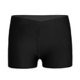 thumbnail image 1 of YONGHS Kids Girls Boycut Booty Shorts Gymnastics Sports Bottoms Athletic Hot Pants Black 12-14, 1 of 6