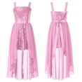 thumbnail image 1 of YONGHS Kids Girls Glitter Dress Evening Ball Party Gown 6-16 A Pink 10, 1 of 5