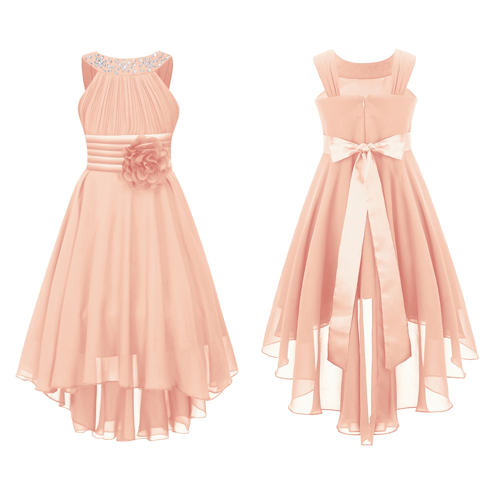 different pastel coloured bridesmaid dresses Halter Pink Metallic Pleated Ruffle Long Formal Dress – Dressesforparty main image 0