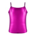 thumbnail image 1 of YONGHS Kids Girls Metallic Dance Top Camisole Straps T-Shirt Sport Modern Jazz Hip Hop Vest, 1 of 6