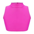 thumbnail image 1 of YONGHS Kids Girls Sleeveless Athletic Dance Crop Tops Criss Cross Back Vest Tank Tops Hot Pink 6, 1 of 7