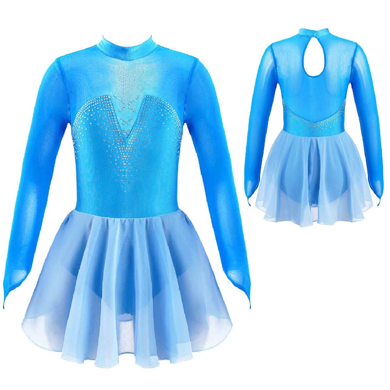 Figure Skating Dress Women's Girls' Ice Skating Dress with Classic Crystal/Rhinestone main image 0