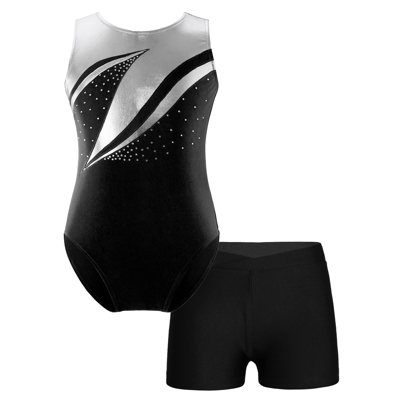 Dance Tank Leotard FEESHOW Men's Spandex Bodysuit Stretchy Dance
