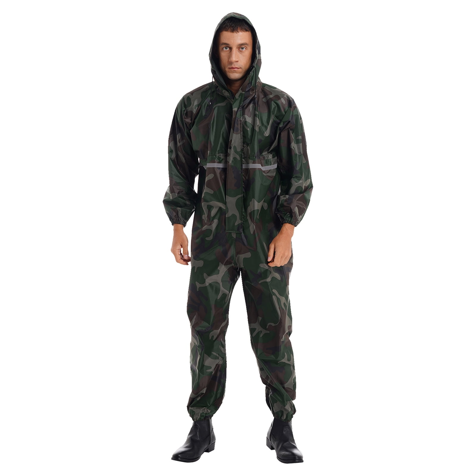 ラッセルノ　RAIN JUMP SUITS Amazon.com: YOOJOO Mens Waterproof Jumpsuit One Piece