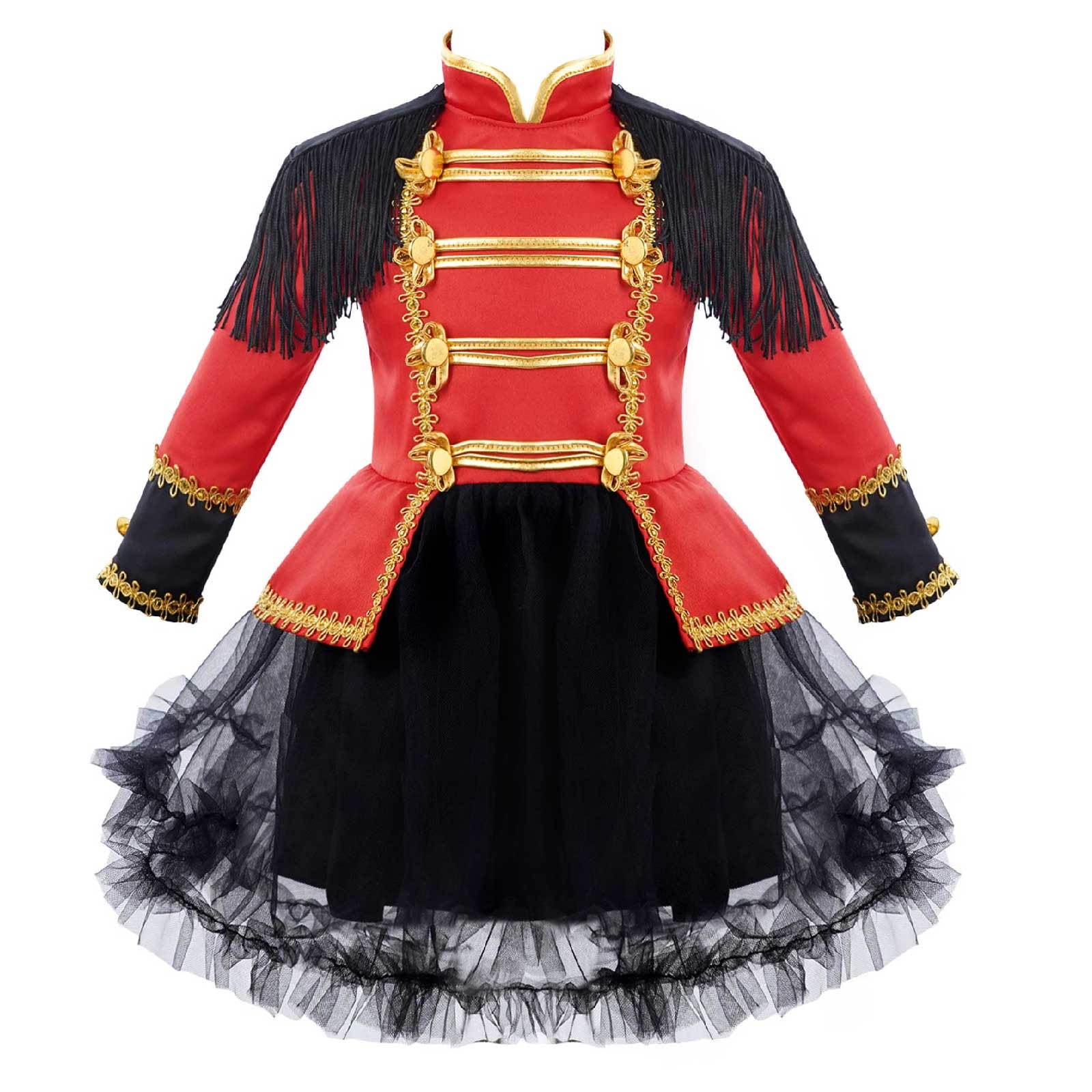 YONGHS Toddler Baby Girls Ringmaster Circus Show Costume Halloween