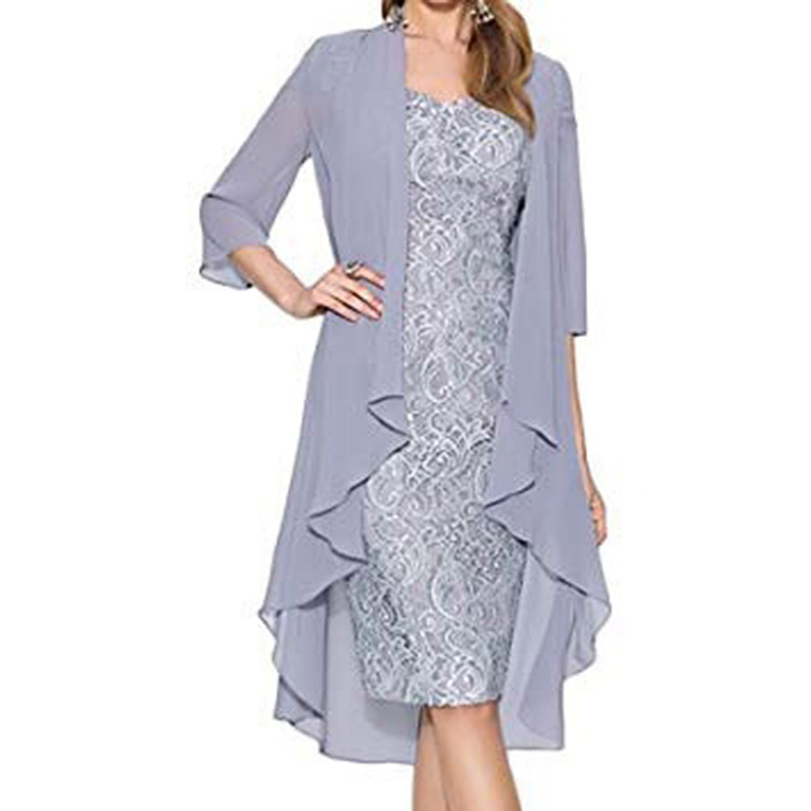 blue maxi wedding guest dress Strapless Fishtail Ruffled Maxi Wedding Guest Dress main image 1