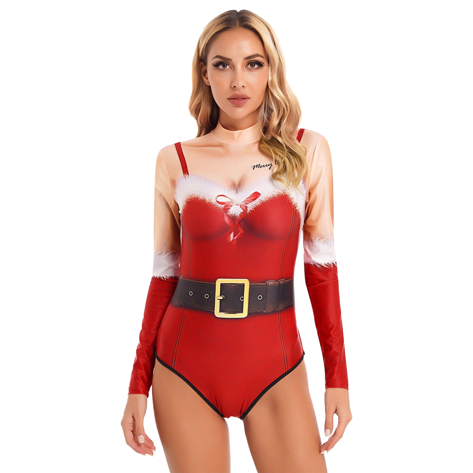 Santa hot sale bathing suit