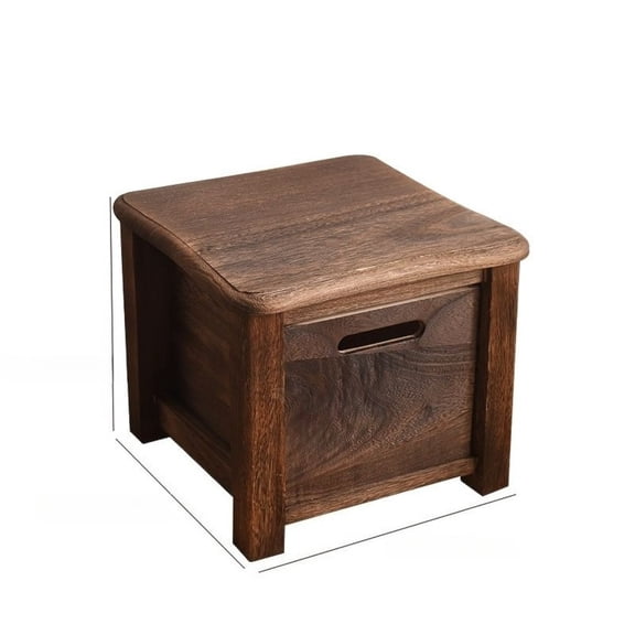 YONGKANG This Classic Shoe Changing Stool With Storage Drawer Armless Non Padded For Entryway Home Holiday Gift