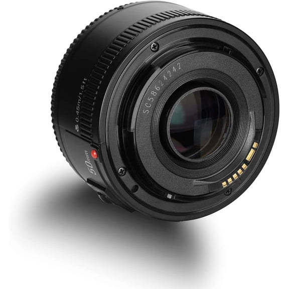 YONGNUO YN50mm F1.8 Lens Large Aperture Auto Focus Lens Compatible with Canon EF Mount Camera