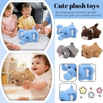 YONGSHI 25cm/9.84inch Cute Plush Desk Doll - Adorable Office Desktop Pet Soft Stuffed Animal Decor for Workspace & Home/stuffed animals/Pillow Plush