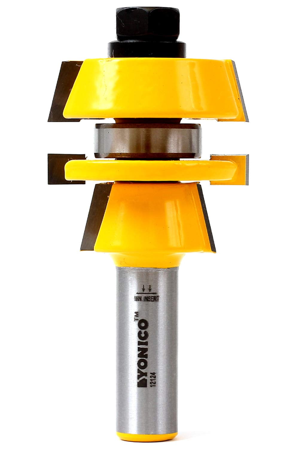 YONICO Stile and Rail Router Bit Set Cabinet - Stacked Carbide Cabinet ...