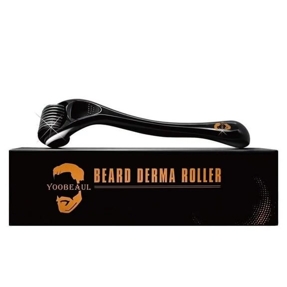 YOOBEAUL Beard Derma Roller for Beard Growth & Care - Derma Roller for Men - Roller for Home Use