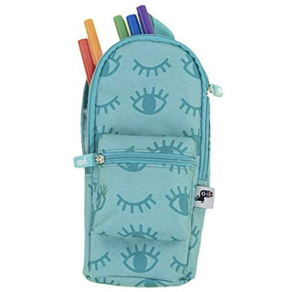 YOOBI-Mini Backpack Pencil Case - Winky Aqua