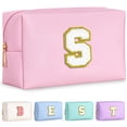 thumbnail image 1 of YOOLIFE Christmas Gifts Stocking Stuffers for Women Teen Girls - Travel Makeup Bag, Cosmetic Bag, Birthday Travel Gifts for Women (Pink S), 1 of 7