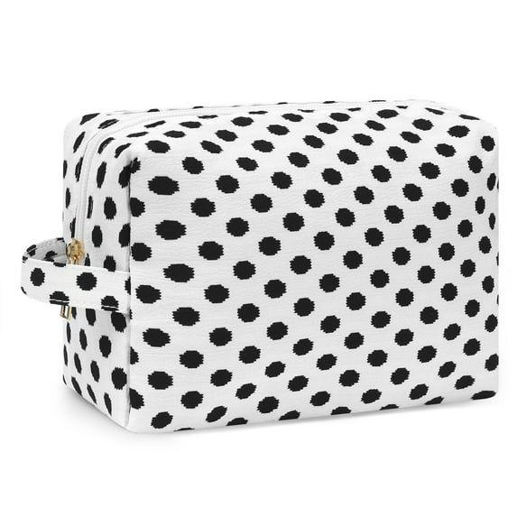 YOOLIFE Cosmetic Bag Cute Makeup Bag, Travel Makeup Bag Makeup Pouch Gifts for Her Teen Girl Gifts Toiletry Bag Diamond Shape Plaid