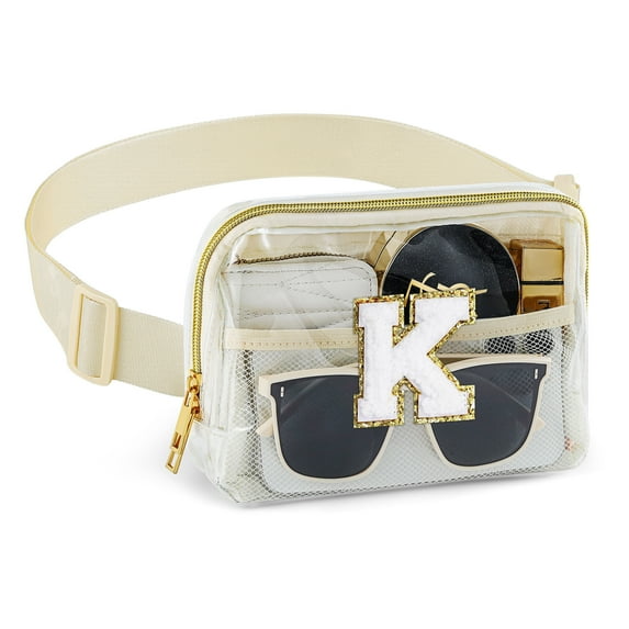 YOOLIFE Crossbody Bag, Initial Bag for Women Fanny Pack Crossbody Bag for Women Monogrammed Crossbody Bag