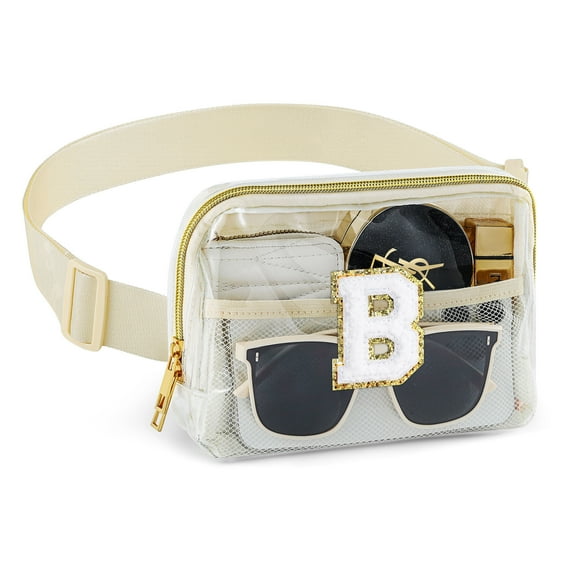 YOOLIFE Crossbody Bag, Initial Bag for Women Fanny Pack Crossbody Bag for Women Monogrammed Crossbody Bag