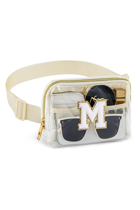 Crossbody Bag, Initial Bag for Women Fanny Pack Crossbody Bag for Women Monogrammed Crossbody Bag