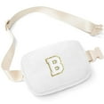 thumbnail image 1 of YOOLIFE Crossbody Bags for Women, Initial Belt Bag Fanny Pack Crossbody Bag for Women Pink Small Sling Bag Fleece Cross Body Bag for Women, 1 of 7