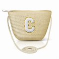 thumbnail image 1 of Yoolife Cute Grass-Woven Towels Letter Beach Bags, Women's Single-Shoulder Bags Birthday Graduation Gifts for Women, 1 of 6
