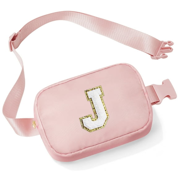 YOOLIFE Fanny Packs for Women, Initial Crossbody Bags for Women Small Cross Body Bag for Woman Sling Bag Travel Gifts for Women