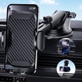 thumbnail image 1 of YOOVEE Universal Car Phone Holder Upgraded 360° Rotatable for Dashboard, Windshield & Air Vent Mount for 4.0"-7.0" Phones (iPhone, Google Pixel, Samsung Galaxy, Motorola,etc), 1 of 12